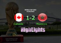 Canada 1-2 Morocco 01/12