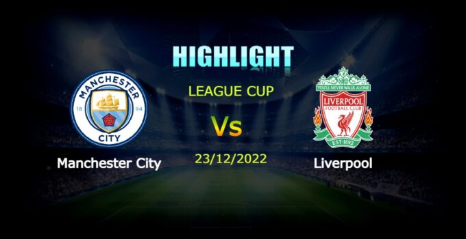 Manchester City 3-2 Liverpool 23/12