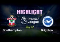 Southampton 1-3 Brighton & Hove Albion  26/12
