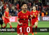 Kết quả bóng đá nữ Trung Quốc vs nữ Haiti : Chơi thiếu người, nữ Trung Quốc thắng quả cảm